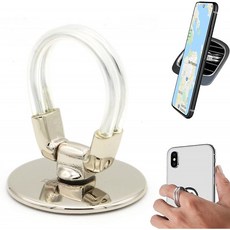 AirFly Phone Ring Holder 스탠드 2 in 1 유니버설 에어 벤트 카폰 장착 및 스마트폰과 호환되는 강력한, 단일상품