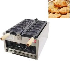 해외구매대행 제품안내 붕어빵기계 붕어빵틀 Taiyaki 생선 와플 기계 어묵 베이킹 빨간 콩 페이스트 메이커 붙지 않는 도미 로스트 3000W 6 개 주문 전 확인사항 안내, 1개, 1) 110V