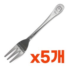 상일 곰돌이 유아용 포크1p x 5개 아동포크 어린이, Be_ 본상품선택