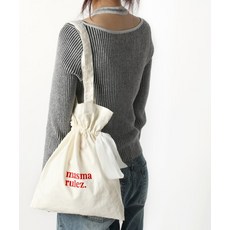 (백화점 상품) MAS마르U르Z Ribbon eco bag_cream 3952703