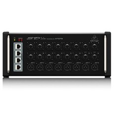 DI박스 Behringer-SD16 16 채널 스테이지 디지털 스네이크 미드나스 마이크 프레스 8 출력 및 파워플레이 P16 과 울트라 넷 통합