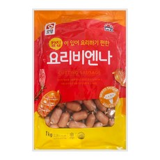 [푸른들마켓][사조] 칼집요리비엔나(1kg), 1개, 1kg