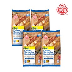 [오뚜기] 리얼 바삭한 모짜소떡핫도그 400g x 2개+빅핫도그 480g x 2개(총 16, 상세 설명 참조