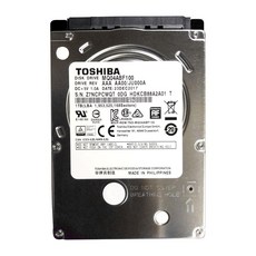 MQ04ABF100 도시바 1TB/1000GB 5400rpm Sata 7mm 2.5인치 하드 드라이브 128mb 6Gbit/s. - mq04abf100