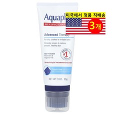 Aquaphor 건조 이치 바디 케어 테라피 힐링 오인트먼트, 85g, 3개