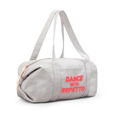 REPETTO Cotton duffel bag Size M B0232DWR-008 pearl gray