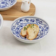 체스키포슬란 쯔비벨무스터 찬기 14cm J931, 단품, 1개, 단품