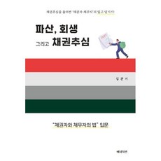 파산 회생 그리고 채권추심:채권자와 채무자의 법 입문, 베네딕션, 김관기 저