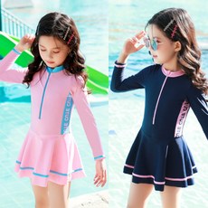 여아원피스래쉬가드