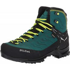 230mm Salewa 여성 고층 하이킹 신발 녹색 음영 스프루스 유황 온천 8630 4 영국