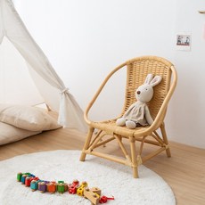 라탄 키즈 로우체어, 단품, 1개