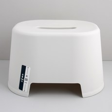 굽스토어 파스텔 스텝 스툴 욕실 목욕의자 그레이 로우 20cm, 1개