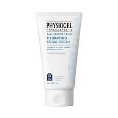  Physiogel 데일리 모이스처 테라피 페이스 크림 72시간 지속되는 페이셜 모이스처라이저 세라마이드 함유 건성 및 민감성 피부 저자극 무향 논코메도제닉 150ml (, 1개 