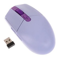 노트북 컴퓨터 PC G304 게임용 무선 마우스 E스포츠 주변 장치 프로그래밍 가능 사무실 데스크탑, [04] Purple, 4) Purple