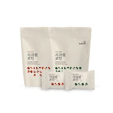 [키친스토리] (빠른배송) 빅마마 이혜정의 시크릿코인 205알(편안한맛 8팩+5알 +개운한맛2팩 팩 당 20알), 상세 설명 참조, 80g