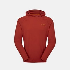 Rab 소닉 후디 Red Clay