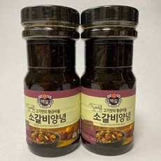 백설 소갈비 양념 840gX2개, 1개