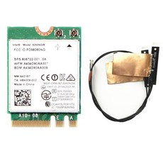 [해외] 함께 안테나 + 듀얼 밴드 무선 AC 8260 NGFF 802.11ac 인텔 8260NGW 와이파이 최대 867 Mbps 2.4 그램/5 천헤르쯔 802.11a/b/g/n, 상세내용표시