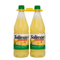 Solimon 스퀴즈드 레몬주스, 2개, 1L