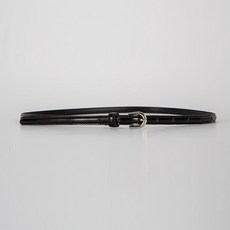 38컴온커먼 [2차 75 예약배송] 10mm Volume Eco Leather Belt (Silver)