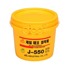 제일본드(토끼표) 데코타일접착제 (J-550-4kg) 데코타일 디럭스타일 아스타일 각종 PVC타일 전용접착제 타일본드 테코타일본드 1개