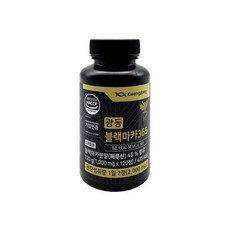 광동생활건강 블랙 마카 365 1000mg x 120정, 1박스