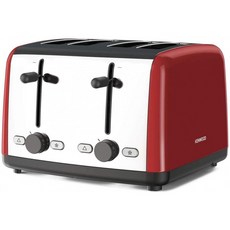 Kenwood Scene TTM480RD 4 슬라이스 토스터-적색