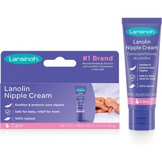 Lansinoh Lanolin Nipple Cream for Breastfeeding 1.41 Ounces, 1