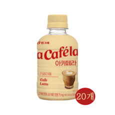 [빙그레] 아카페라 카페라떼 240ml 20입, 20개