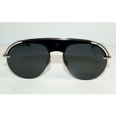 764244 NEW CHRISTIAN 디올 실버 블랙 SUNGLASSES "DIO(R)EVOLUTION" w/CASE - ITALY