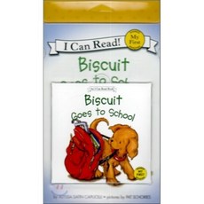 [I Can Read] My First : Biscuit Goes to School (Book & CD), Harper Trophy