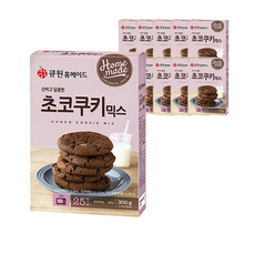 큐원 홈메이드 초코쿠키믹스, 300g, 30개