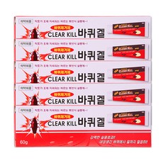 바퀴벌레 제거 클리어킬 바퀴겔 60g, 300g, 1세트