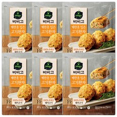 비비고 계란옷입은고기완자, 6개, 480g