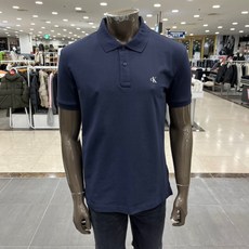 [정품매장] 캘빈클라인 남성 캐쥬얼 데일리 반팔티 스몰로고 레귤러핏 카라 반팔 티셔츠J326121-CHW