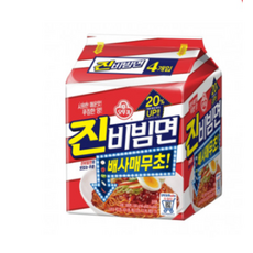 오뚜기 진비빔면 156g, 76개