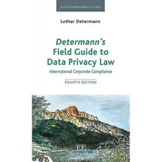 Determann의 데이터 개인 정보 보호법 현장 가이드 : 국제 기업 규정 준수, 단일옵션