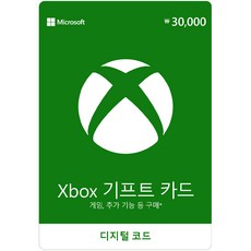 엑스박스 XBOX 기프트 카드 3만원 라이브 한국 전용 - Xbox Digital Code 160800