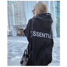 위파인더 FOG Fear Of God Essentials복구백 3M반광자수남여후드후드