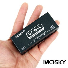 모스키 이펙터 페달보드 미니 파워서플라이 DC-TANK (6구)