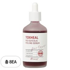 톡스힐 레드 글라이콜릭 필링 세럼, 100ml, 8개