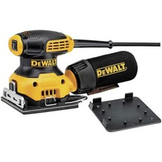 DEWALT 팜샌더 1/4인치 2.3Amp 14 000OPM 수납봉투 포함 코드드(DWE6411K) 옐로우, 노란 색 미국직구, 1개