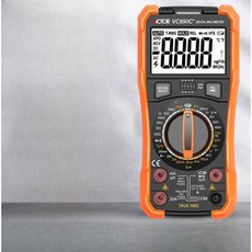 비즈탑 전압측정기 전압 전류 검전기 측정기 접지, 1개, VC890C+20A+충전 세트