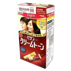비겐 크림톤 염색제 40g, 3G밝은밤색, 1개