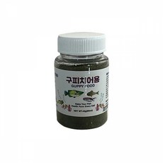 구피 구피밀 구피밥 고정구피 거북이먹이, 1개, 100g