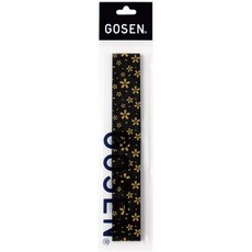 고센 (GOSEN) 오버 그립 일본식 디자인 '꽃'블랙 × 골드 B815BKG