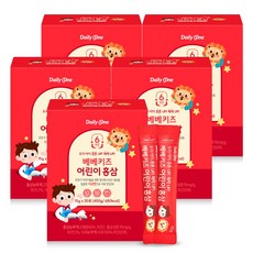 데일리원 베베키즈 어린이 홍삼 15g 30포, 5개, 450g