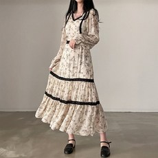 레이스철릭원피스