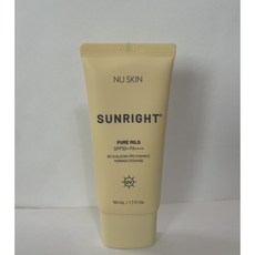 뉴스킨 선라이트 퓨어 마일드 선크림 SPF50+PA++++ 민감한피부 무기자차성분