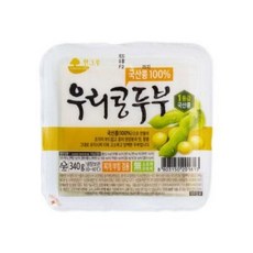 오창 우리콩두부 340g, 1개